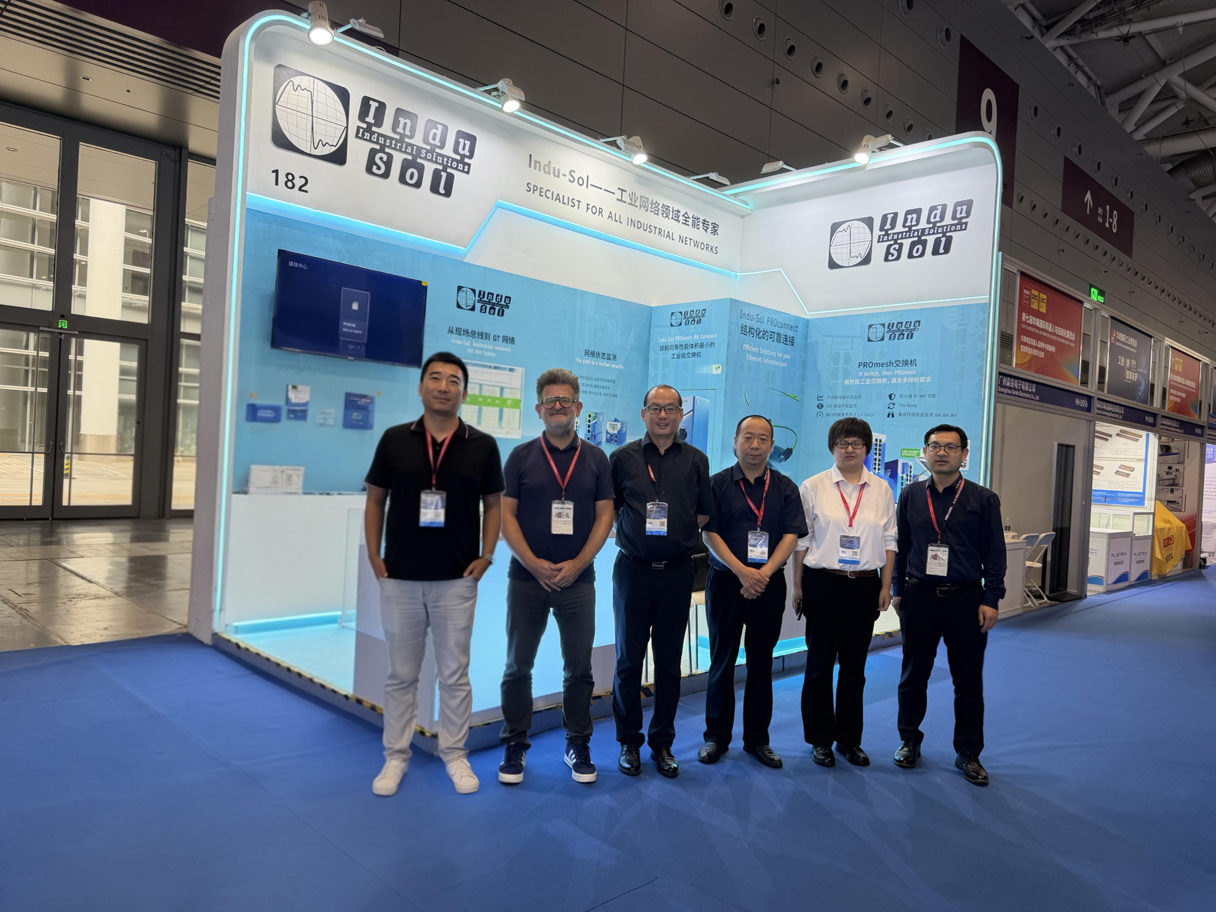 Indu-Sol China CIIF booth concept